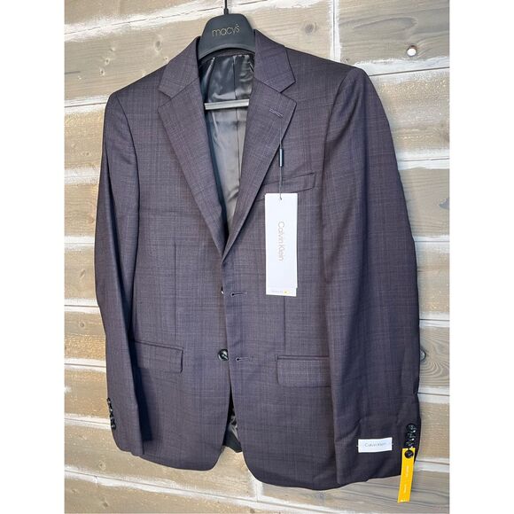 Calvin Klein NWT MENS SKINNY FIT Suit Jacket Blazer size 36R - Picture 6 of 12